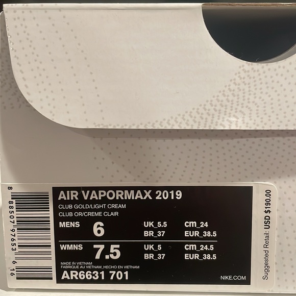 Nike air vapor max 2019 - Picture 3 of 3